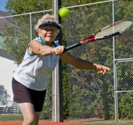 Senior tennis